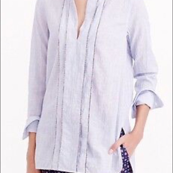 JCREW tunic top popover - Picture 3 of 4